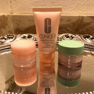Clinique moisture surge and moisture surge mask